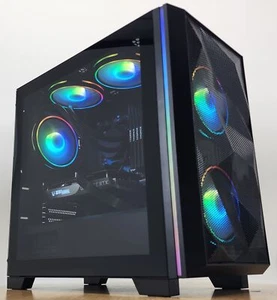 Gaming PC Ryzen 5 8400F 32GB RAM 1TB SSD RTX 4060 8GB Windows 11 Computer - Picture 1 of 7