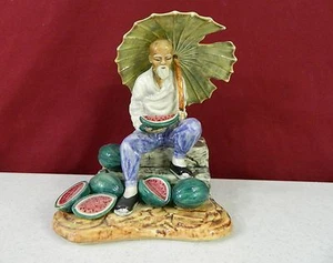 Gort China Company Melon Man Figurine - Bone China - Imagen 1 de 8