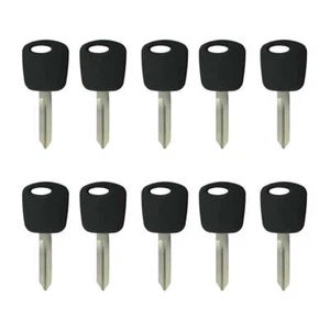New Uncut Chipped Transponder Key Replacement for Ford 4C Chip H72-PT (10 Pack) - Picture 1 of 5