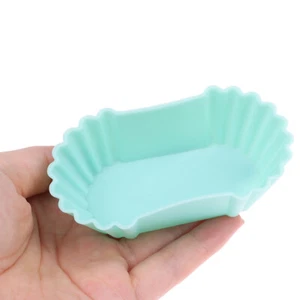 3Pcs Bento Divider Cup Liner Lunch Box Soft Food Silicone Onigiri Accessories ZM - Picture 1 of 12
