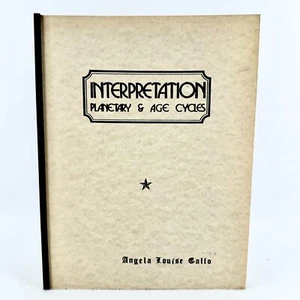 Interpretation Planetary and Age Cycles Angela Louise Gallo Vtg 1978 Paperback - Bild 1 von 5