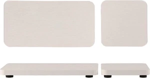 Set of 4 Water Absorbent Stone Trays, Kitchen/Bathroom Soap Dish, Instant Dry Si - Picture 1 of 12