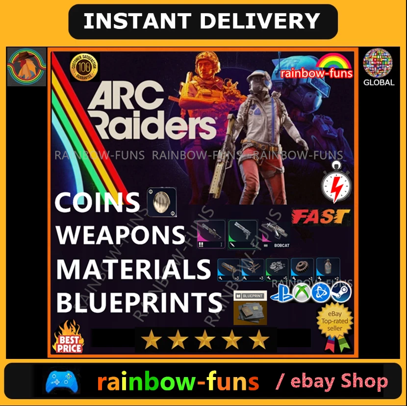 🔥ARC RAIDERS🔥COINS BLUEPRINTS WEAPONS MATERIALS🔥FAST DELIVERY🔥VIRTUAL ITEM - Image 1 of 4