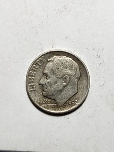 1952-D Roosevelt Dime Raw XF - Picture 1 of 4