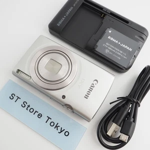 [Mint] Canon PowerShot IXY 200 ELPH 185 digital Camera 20MP Silver w/New battery - Picture 1 of 21