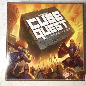 CUBE QUEST Clash For The Crown Game Gamewright COMPLETE Unplayed - Picture 1 of 9