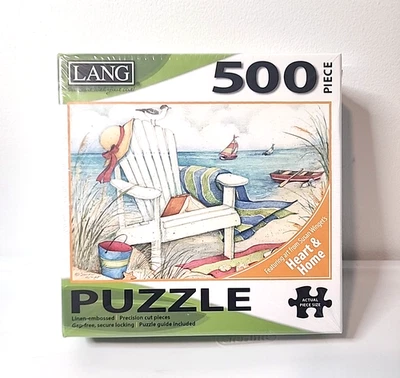 Lang 500 Piece jigsaw Puzzle Featuring art from Susan Winget's Sealed New. - Image 1 of 3