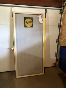 Pella Wood Sliding Patio Door Screen - Picture 1 of 5