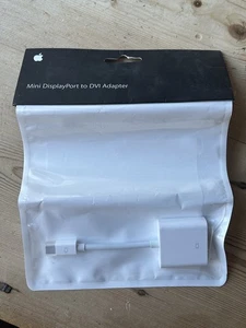 Apple Mini Display Port to DVI Adaptor A1305 MB570Z/B MacBook Pro/Air - Picture 1 of 2