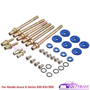 Low Engine Valve Cover Washer For Acura Honda Civic K-Series K20 K24 RSX Blue - Foto 1 di 20