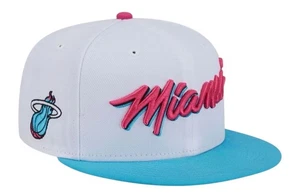 Miami Heat New Era 2024/25 City Edition Alternate 9FIFTY Snapback Mütze Vice NBA - Bild 1 von 5