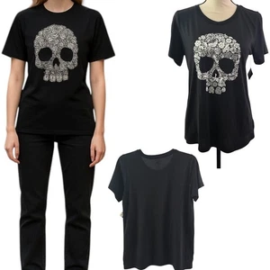 Way to Celebrate Halloween Tee Damen Grafikdruck T-Shirt - verschiedene Größen Neu mit Etikett - Bild 1 von 21