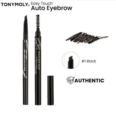 RECOMMEND!! TONYMOLY Easy Touch Auto Eyebrow Color Black - Image 1 of 3