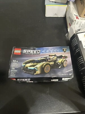 LEGO Speed Champions 76923 Lamborghini V12 Vision Gran Turismo NEW Box Crease — 第 1/4 张图片