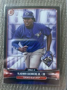 Vladimir Guerrero Jr. Bowman Big League Break Through unbenutzt Redemption 2018 - Bild 1 von 2