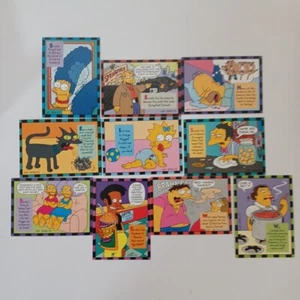 1994 Skybox The SIMPSONS SERIES 2 SMELL-O-RAMA COMPLETE 10 CARD SET  - Picture 1 of 2