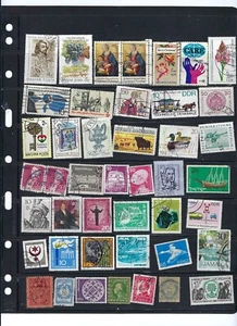 WELTWEIT: 1 Scan früher Briefmarken gut gebraucht/neu 101118 - Bild 1 von 1