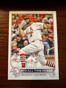 2022 Topps Update #US313 Albert Pujols St. Louis Cardinals Baseball Card - Picture 1 of 1