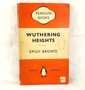 Vintage Wuthering Heights by Emily Bronte Penguin Paperback Book No. 524 1959 - Picture 1 of 12