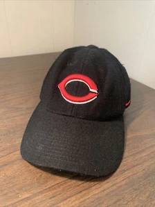 Vintage Nike Team Cincinnati Reds Hat 100% Wool - Picture 1 of 10