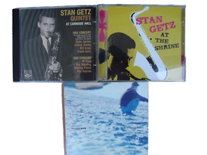 STAN GETZ CD- " 3-CD BARGAIN BUNDLE " 1991,2000,2010 FRESH SOUND/POLYGRAM*IMPORT - Picture 1 of 5