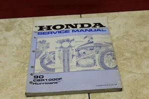 1990 HONDA CBR1000 HURRICANE SERVICE MANUAL - Picture 1 of 2