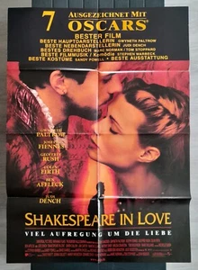 Kino # Filmplakat # Shakespeare in Love # 1998 # A-1 # gefaltet # unbenutzt - Bild 1 von 1