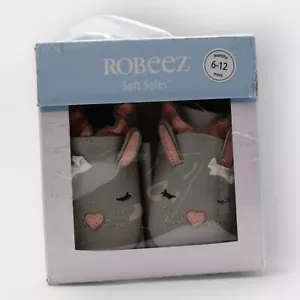 Robeez Rabbit Soft Soles 6-12 Months - Picture 1 of 6