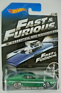 Hot Wheels 2013 '72 Ford Gran Torino Sport 5/8 Fast & Furious Series - Picture 1 of 3