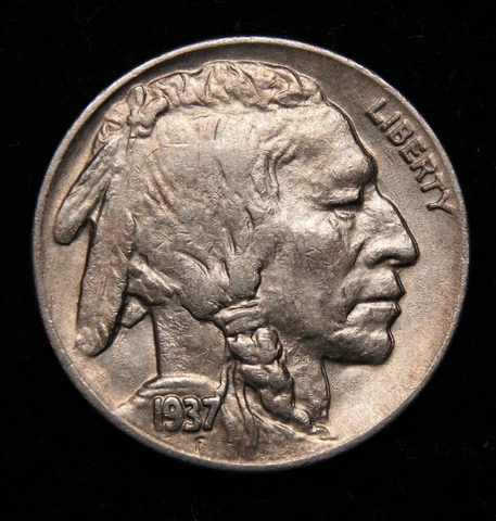 1937-D Buffalo Nickel, Double Die Obv! Cover