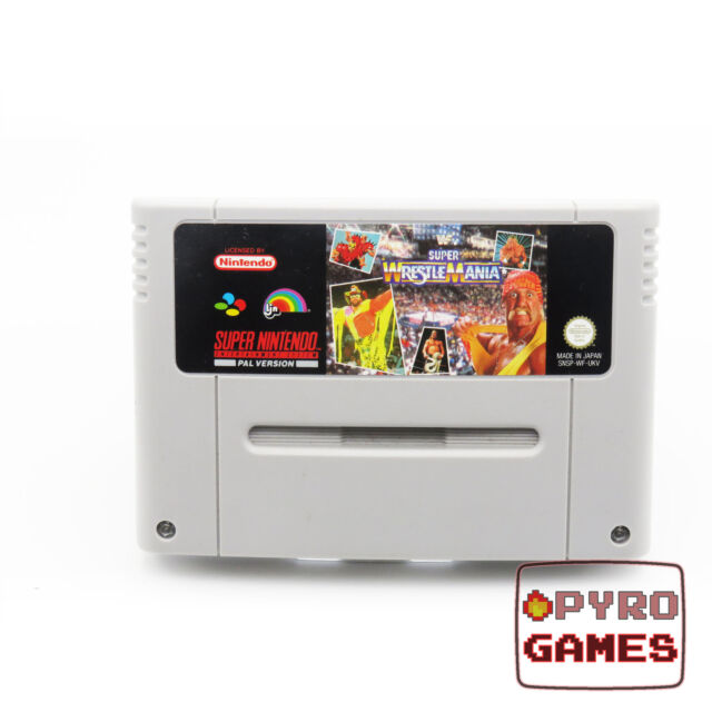 Jogo clássico de luta livre para o Super Nintendo.