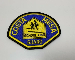 Police Security Patch Costa Mesa School Crossing Guard - Picture 1 of 2