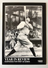 Babe Ruth ⚾️ Baseball Cards: MegaCards, Topps, Score, Donruss. 1987-2015