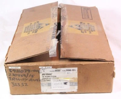 Sy/Max 8030 RIM-101 Input Module 120VAC 50/60Hz Square D Used 8030RIM101 - Изображение 1 из 4