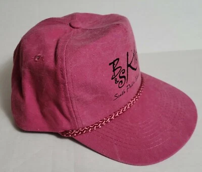 Boné cobra rosa B&S Kites - Ilha de South Padre, Texas - Imagem 1 de 4