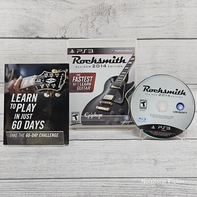 Rocksmith 2014 Edition (PS3, Playstation 3, 2013)/w Insert, Case & Disc | Tested - Image 1 of 3