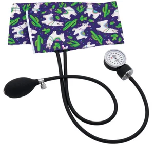 Prestige Medical Blood Pressure Cuff, Llamas Purple * NEW PRINT * 2021 - Picture 1 of 1