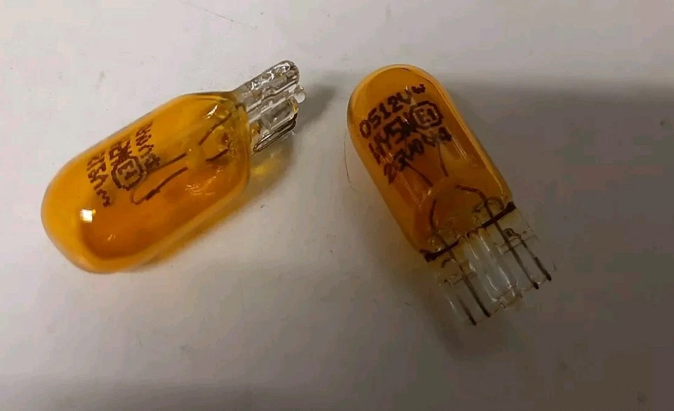 6 x Osram 501 Amber /orange WY5W 12v 5w Push Fit/capless Indicator  Car Bulb - Image 1 of 1