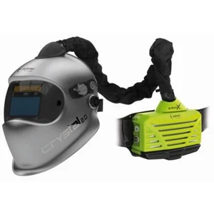 optrel crystal 2.0 mit e3000X Frischluftsystem Schweißhelm mit Atemschutz - Bild 1 von 5