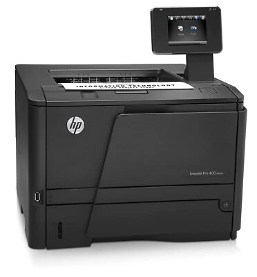 HP LaserJet Pro M401dn Printer, Mono A4, Very LowCount: Under10K Pages, WARRANTY - Image 1 of 4