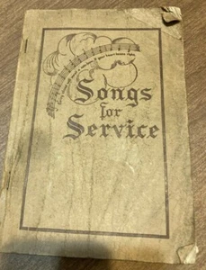 ANTIKES Gesangbuch LIEDER ZUM DIENST Softcover 30er Jahre - Bild 1 von 3