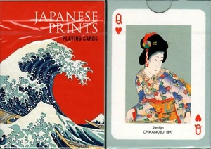 Mazo Piatnik Edición Limitada Personalizada con Impresiones Japonesas - Imagen 1 de 2