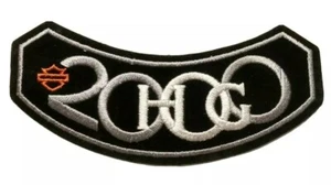 Harley Davidson 2000 PATCH HARLEY Owners Group HOG Rocker Patch Brand New - Picture 1 of 1