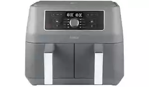 Tower T17181 Vortx Dual Basket 8L Air Fryer - Grey - spare or repair only - Picture 1 of 8
