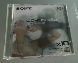 4 x półfabrykaty SONY CD-R Audio Premium 80 minut do nagrywarki audio CD - Zdjęcie 1 z 1
