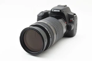 Canon EOS Kiss X10 DSLR Camera & EF 75-300mm Telephoto Lens Set, Wi-Fi, Used - Picture 1 of 10