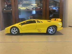 Burago 1990 Yellow Lamborghini Diablo No Box - Picture 1 of 15