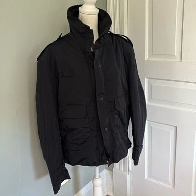 Abrigo chaqueta táctica azul para hombre talla grande Foto 1 de 4