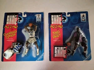 Lote de Figuras de Acción Kenner Shaq Attaq 1993 De Colección - Overhead Smash & King of the - Imagen 1 de 9