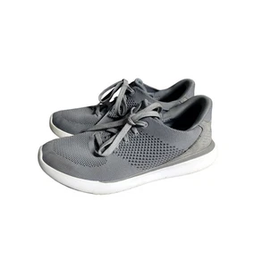 Kizik Lima Para Hombres 9 Ancho Gris Manos Libres Zapatos para Correr Sin Cordones Tenis Comodidad - Imagen 1 de 9